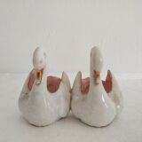 Mustard and salty swans, circa 1900