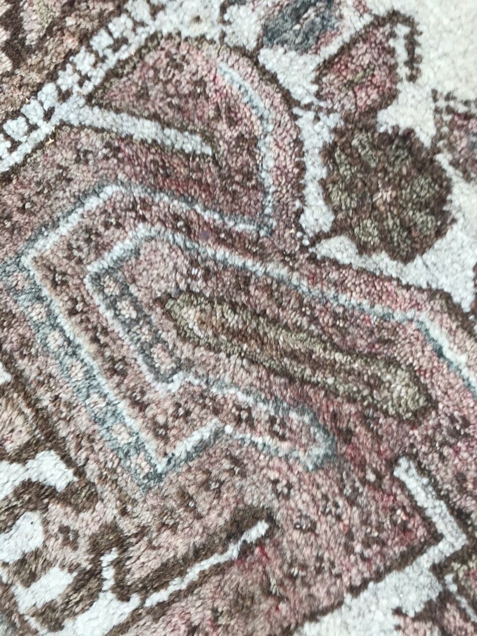 Vintage Persian carpet Hamadan 134x218 cm