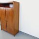 Small vintage oak wood cabinet from the 60s