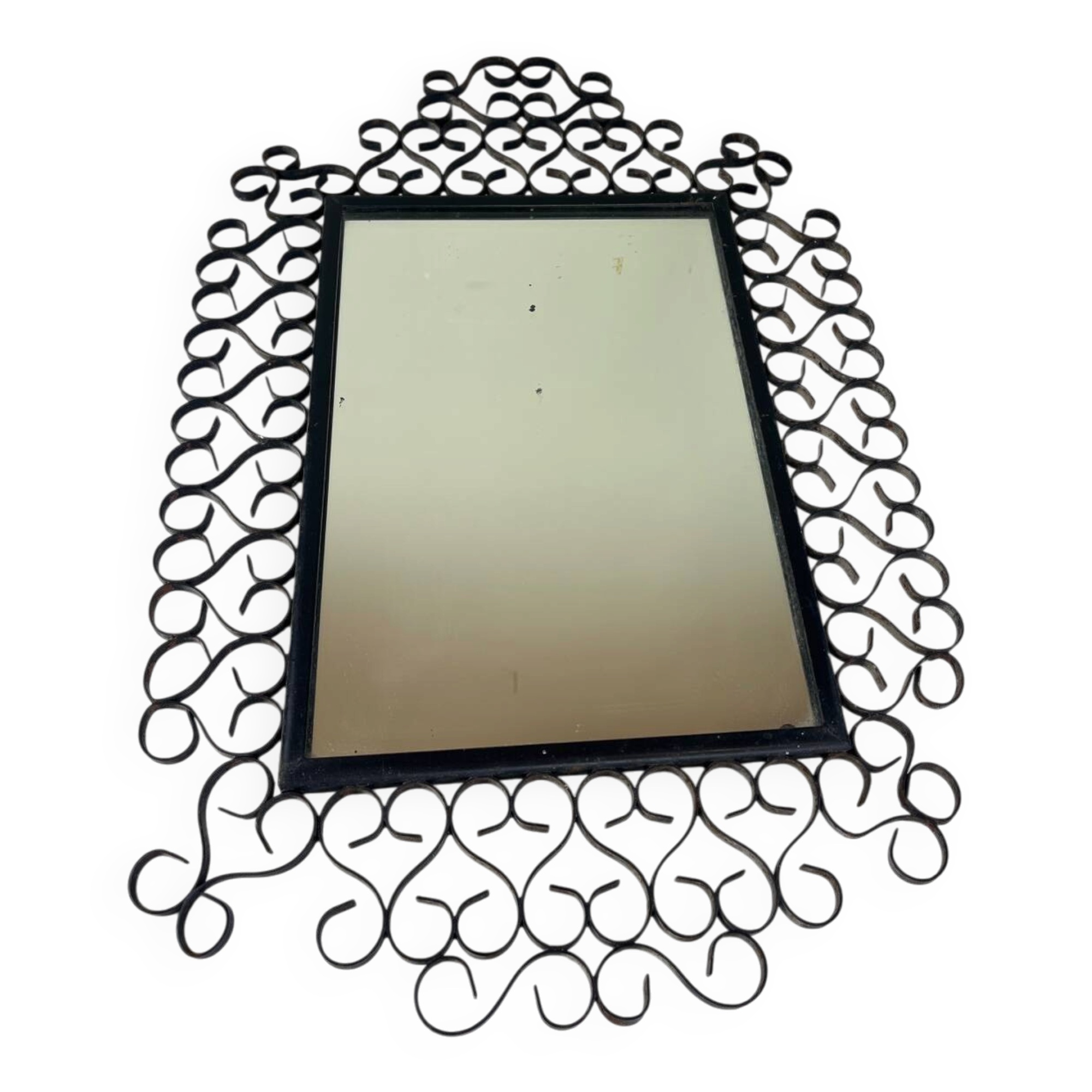 Wrought iron mirror Chaty Vallauris