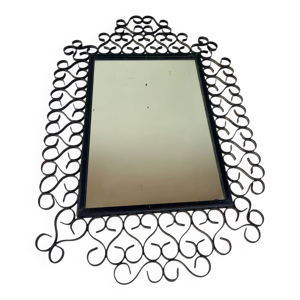 Miroir en fer forgé