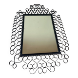 Wrought iron mirror Chaty Vallauris