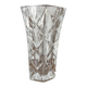 Vintage hexagonal cut crystal vase from Arques.