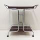 1980 Serving metal table, Czechoslovakia