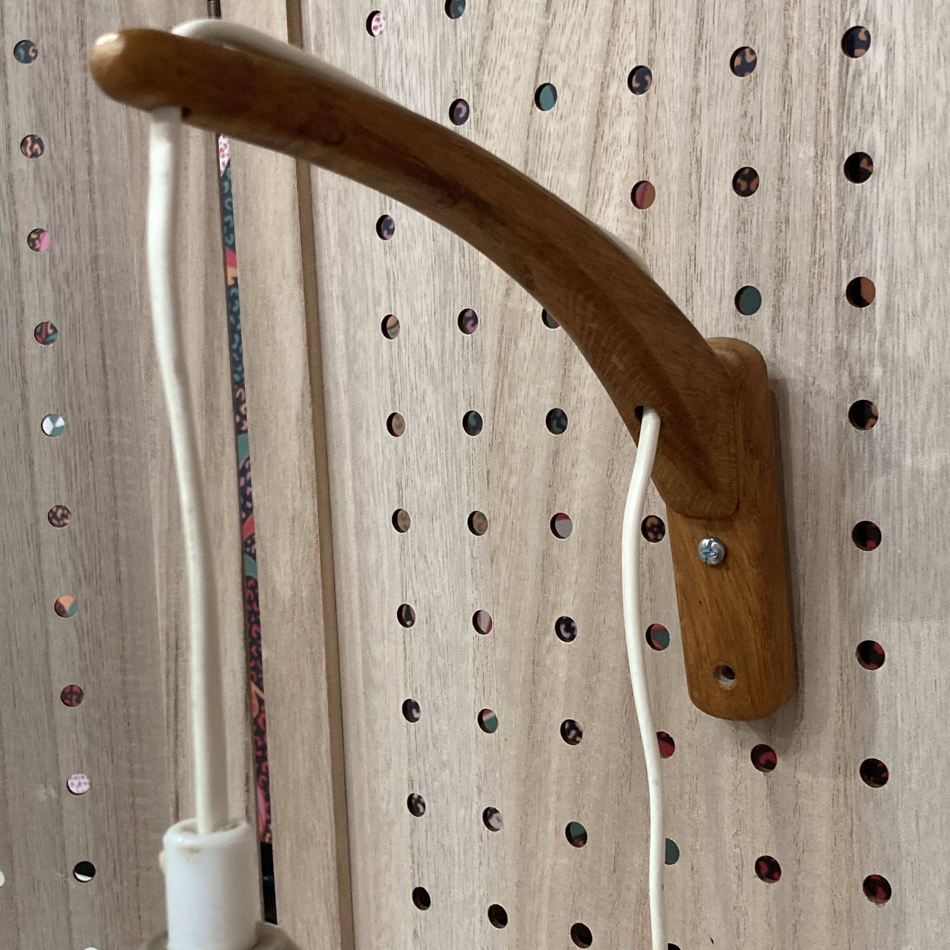 Scandinavian wall lamp design 1950.