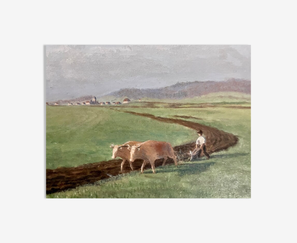 Tableau ancien années 1920