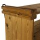 Vintage Wall shelf rack Pine wood 70s minimalist design