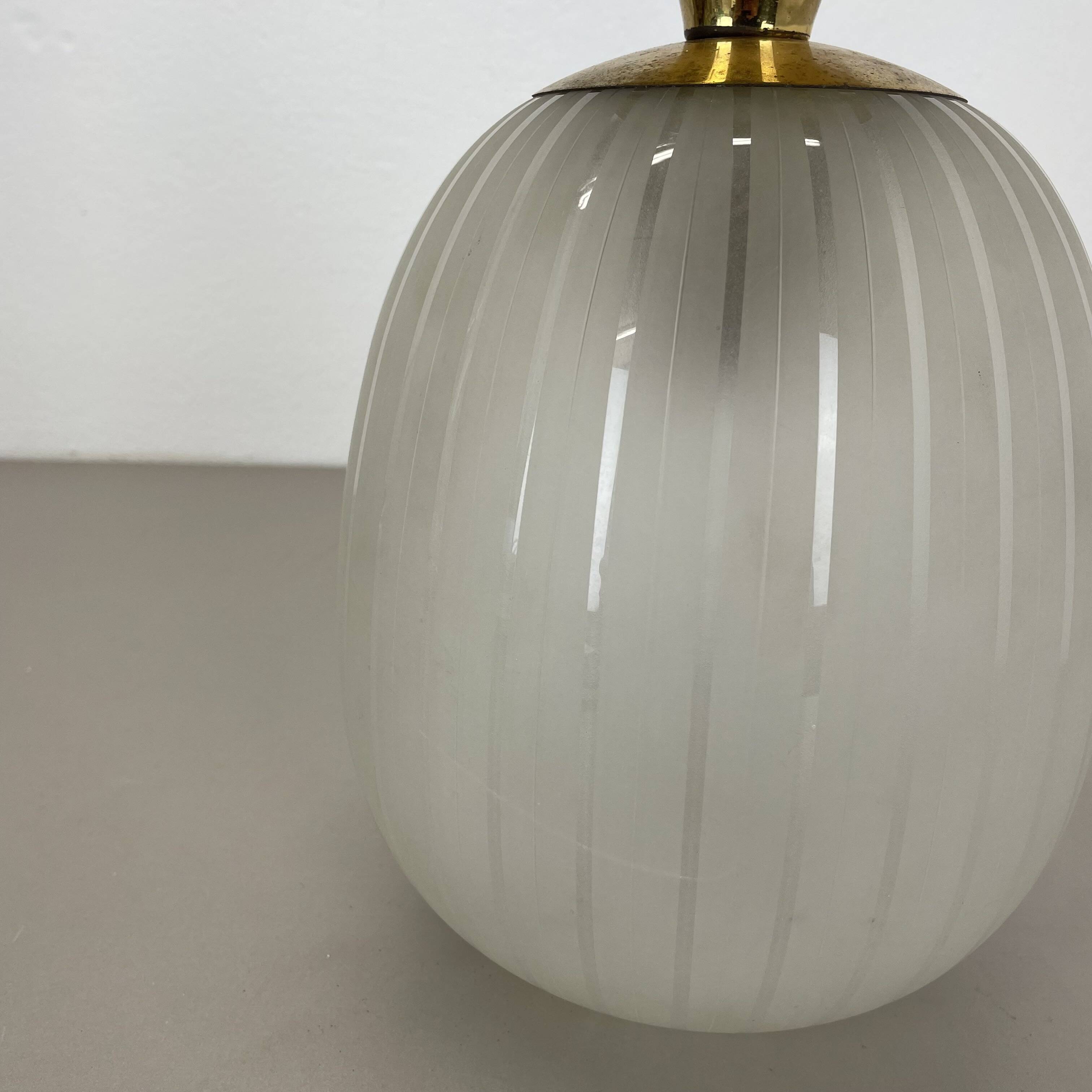 Rare "POMONA" Ceiling Light by Wilhelm Wagenfeld, Peill + Putzler, Germany