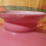 Large pink opaline lampshade