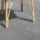 Paire de chaises et table rotin osier vintage XXème