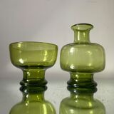 Pair of 1960’s danish glass by Per Lutken