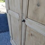 Natural wood cabinet