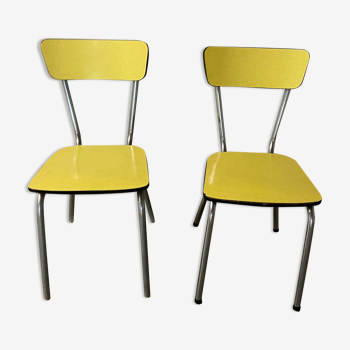 Chairs in formica 60s