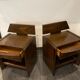 Pair of baumann vintage bedside tables 1970s