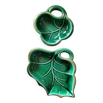Set of two leaf-shaped slip pocket emptiers