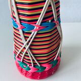 Vintage scoubidou decanter
