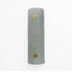Pair of Modern Italian Murano Glass Green Water and Brass Wall Sconces