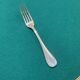 Silver-plated dessert fork Christofle Malmaison model