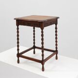 Antique French Oak Side Table, circa 1900