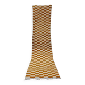 Tapis de passage en laine pure fait main traditionnelle taille 75/300 cm