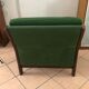 Vintage green Scandinavian armchair from the 60s