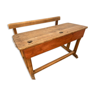 Double school desk