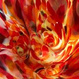 Vase en verre d’art Makora