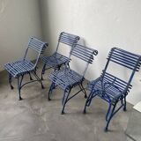 Series of 4 Arras chairs 1900