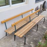 Pair of Mullca nursery school benches 1950s