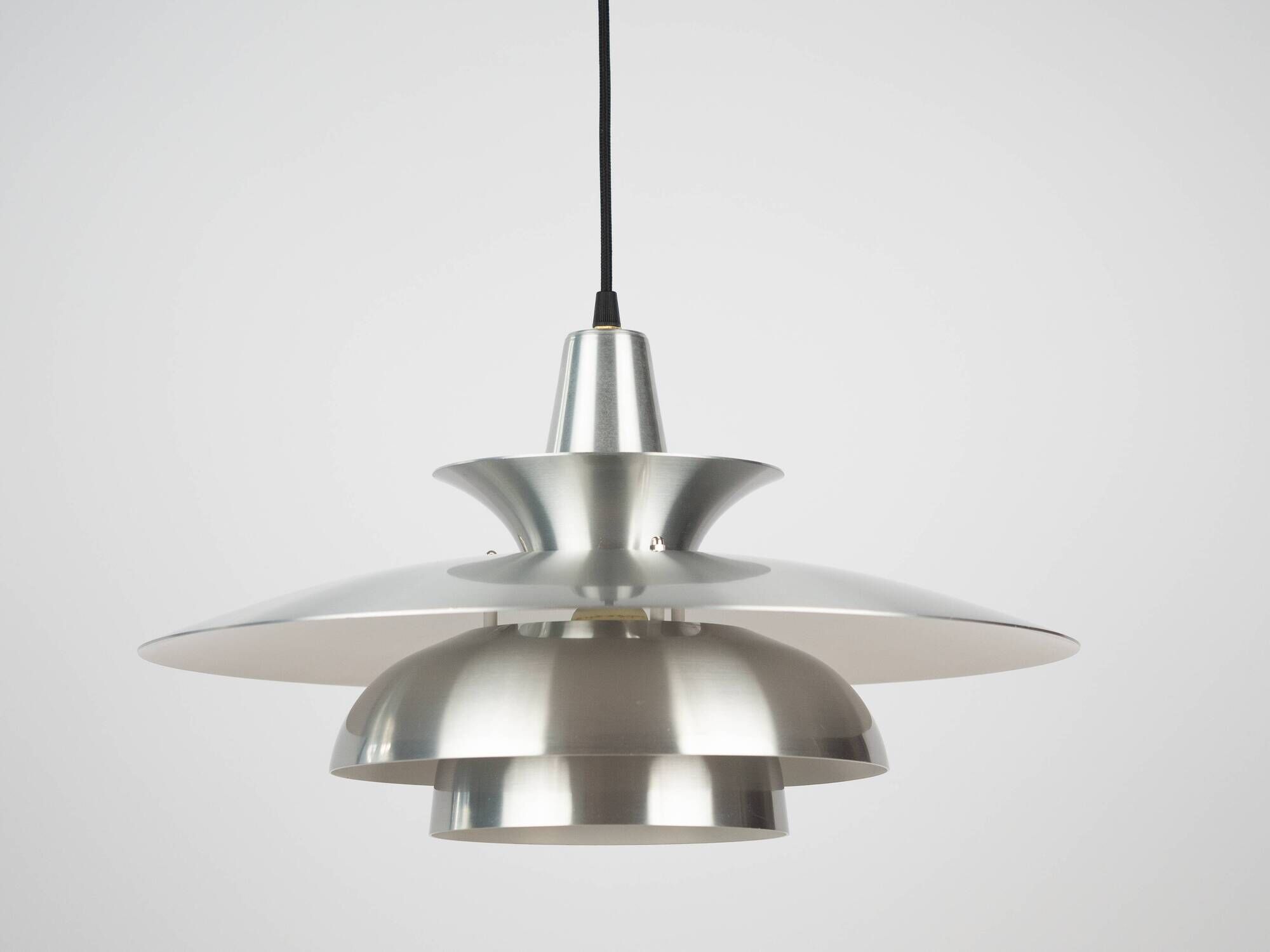 Lampe à suspension vintage danoise Roma par Junge, 1980