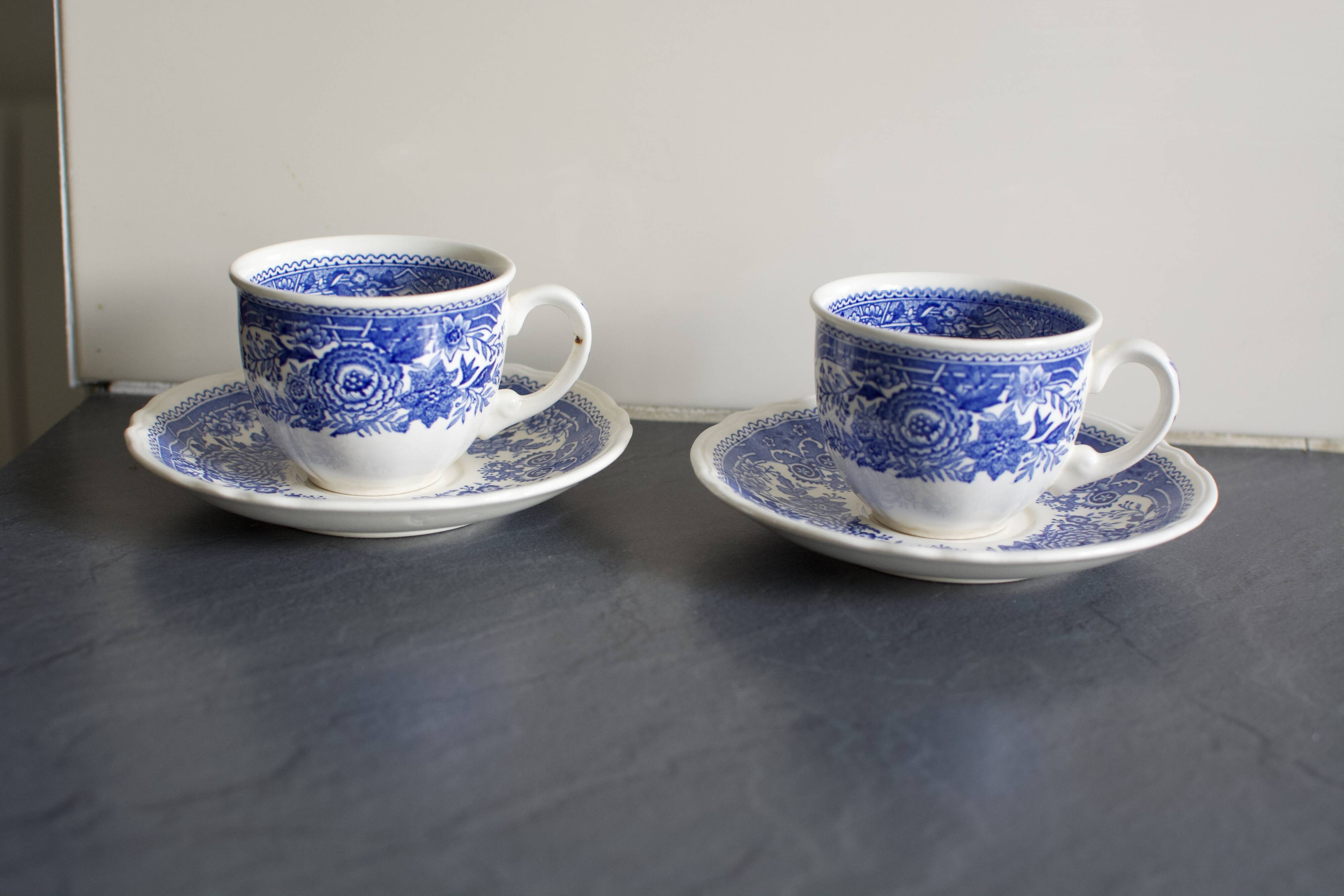 Duo of Villeroy & Boch cups model Burgenland