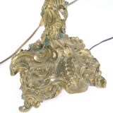 Paire de lampe Rococo Bronze