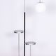 Restored Bauhaus Floor Lamp, J. Halabala, UP Zavody, Chrome, Czechia, 1930s