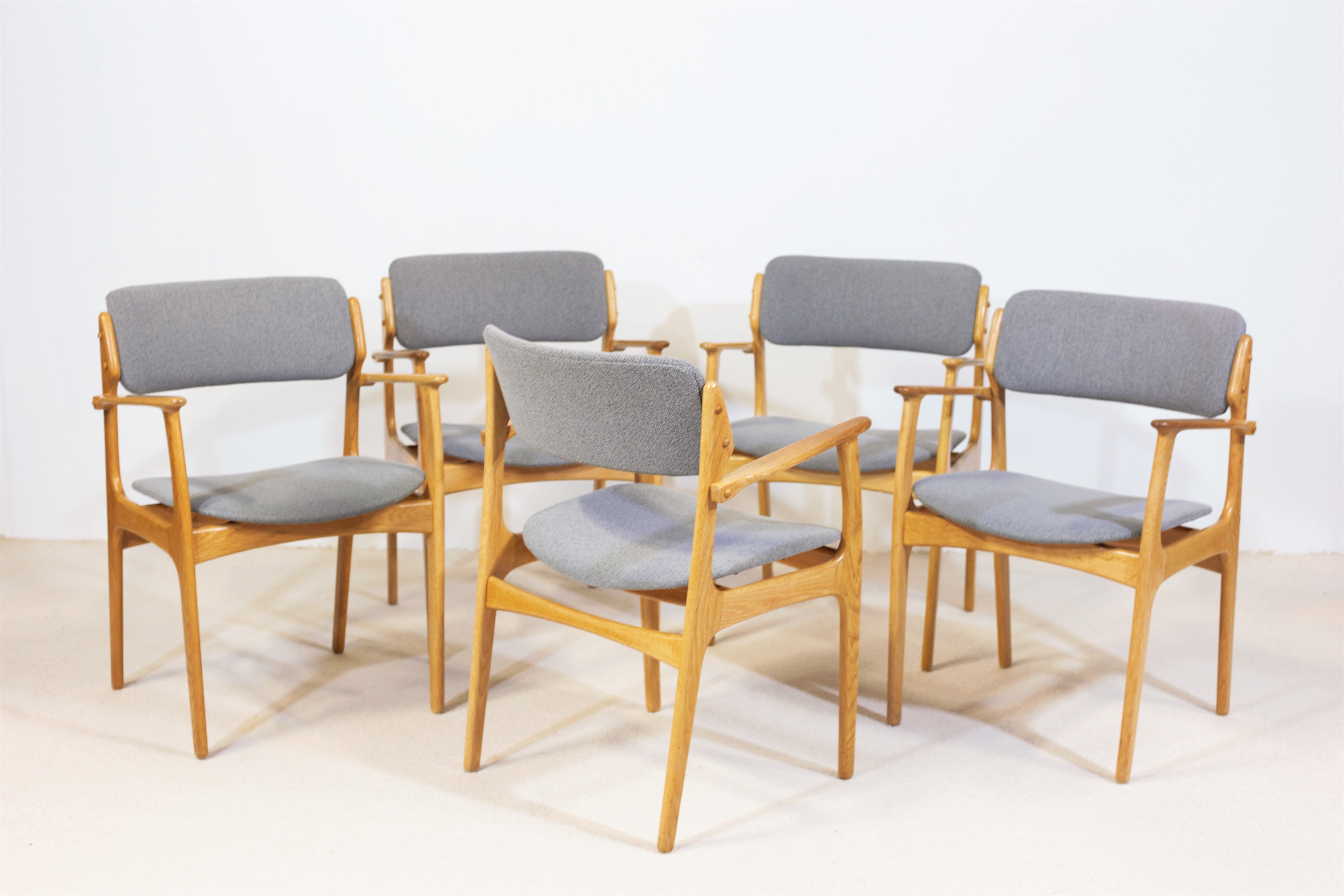 Erik Buch armchair in oak