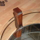 Coffee table pedestal table art deco 1930-1940