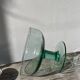 Coupe sur pied en verre soufflé