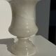 Small Médicis vase in alabaster H15.5 D11