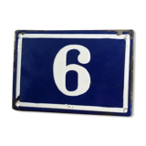 Street number plate