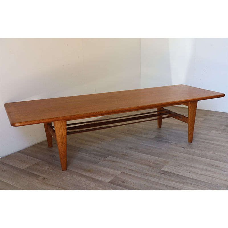 Scandinavian teak coffee table, 1960