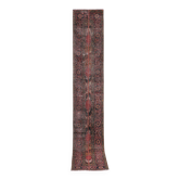 Tapis vintage turc de oushak tissé à la main 65x407 cm