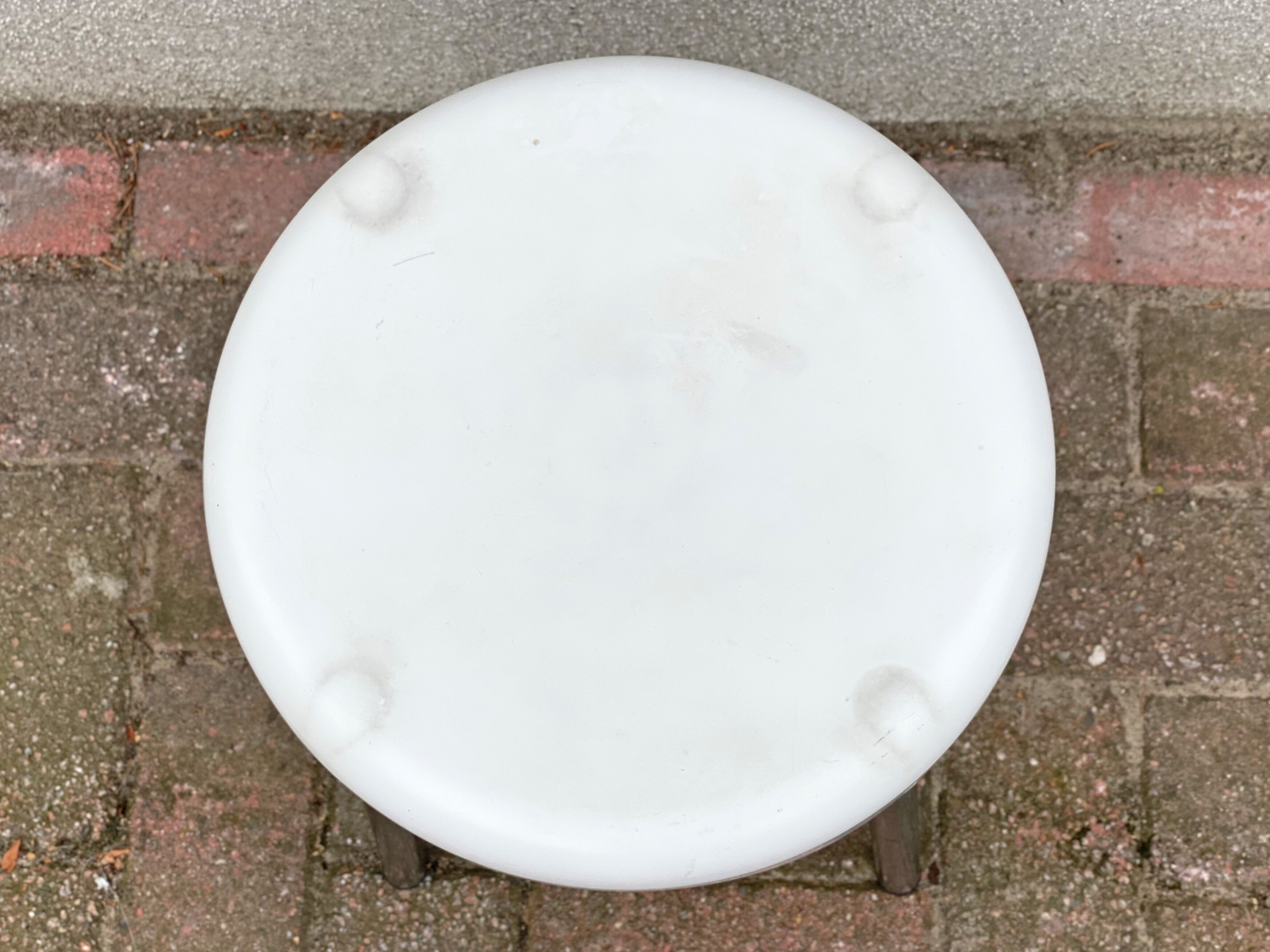 Tabouret space age Brevetti Toce design italien vintage, siège en bakélite