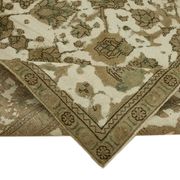 Hand-Knotted Anatolian Antique 1970s 280 cm x 376 cm Beige Wool Carpet