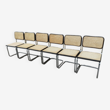 Cesca B32 Marcel Breuer chairs made in italy