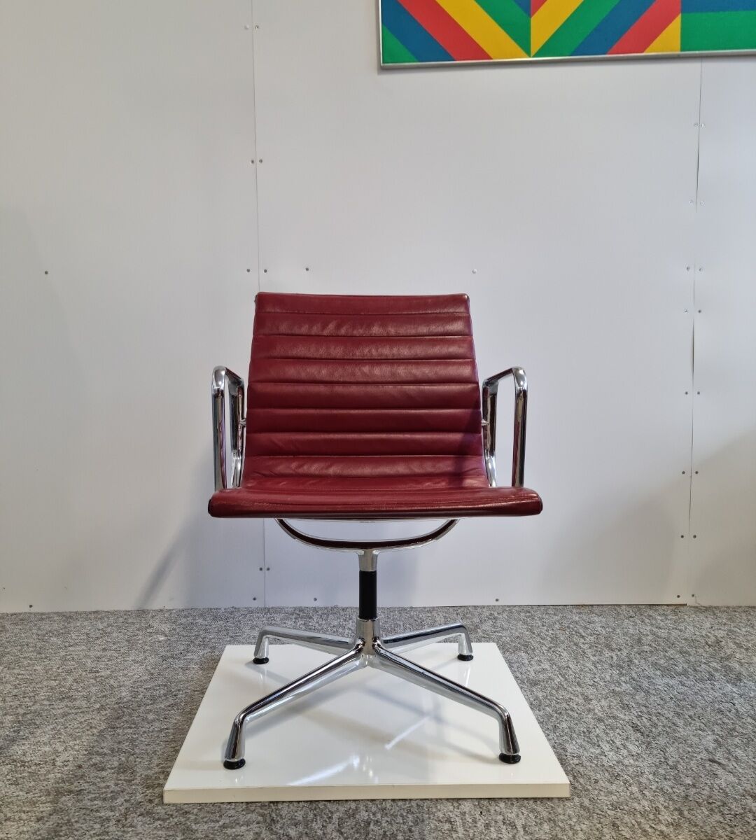 Vitra Charles Eames ea 108 full leather