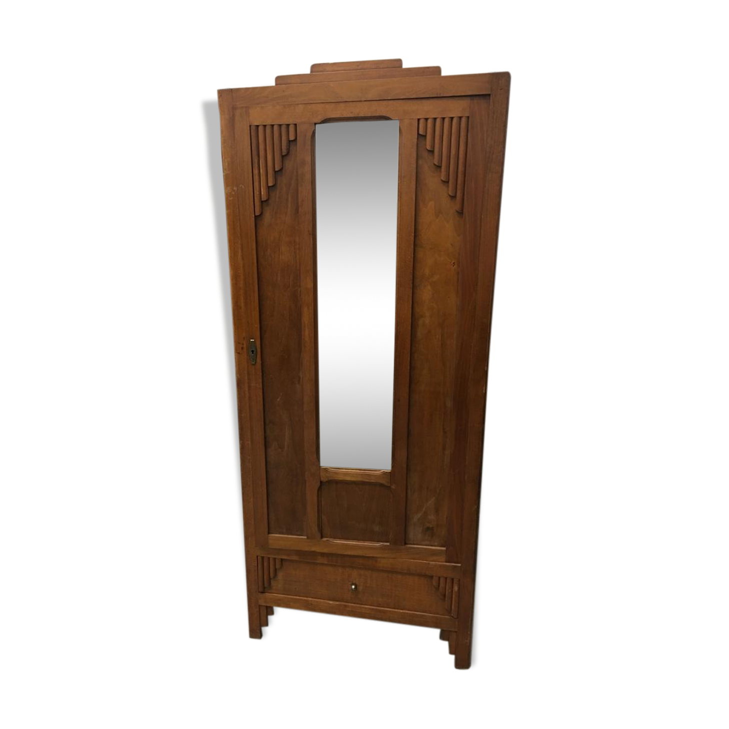 Vintage wooden wardrobe