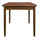 Table à jeu années 60 style scandinave