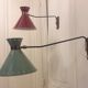 Wall light Diabolo René Mathieu 50s