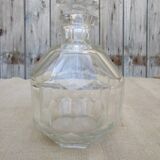 Glass decanter and diamond tip emeri cap