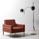 Mid Century GEPO Double Arc Space Age Eyeball Floor Lamp