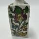 Iznik bottle, siliceous ceramic, floral decoration, Persia, 19th century